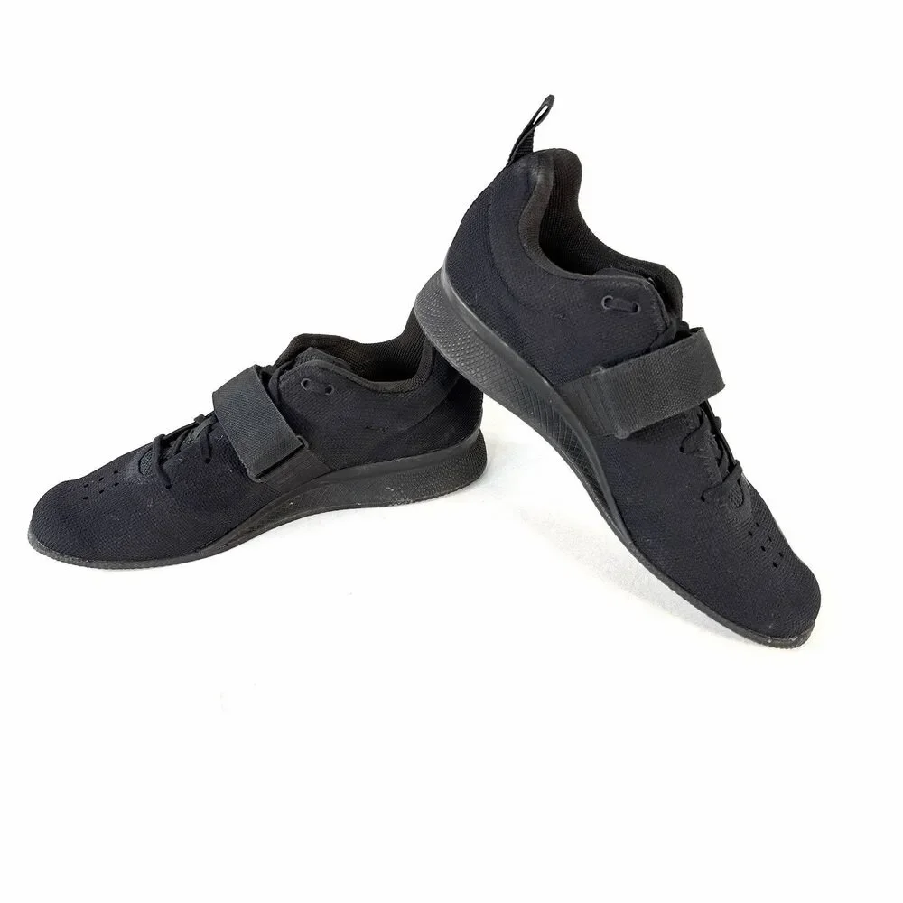 Adidas Mens Adipower Weightlifting II Shoes F99816 Black Size 10 EU 44 Mens